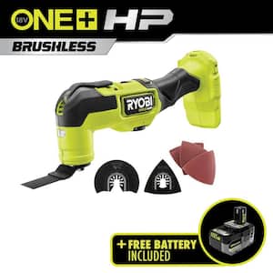 ONE+ HP 18V Brushless Cordless Multi-Tool with 4.0 Ah Lithium-Ion HIGH PERFORMANCE Battery