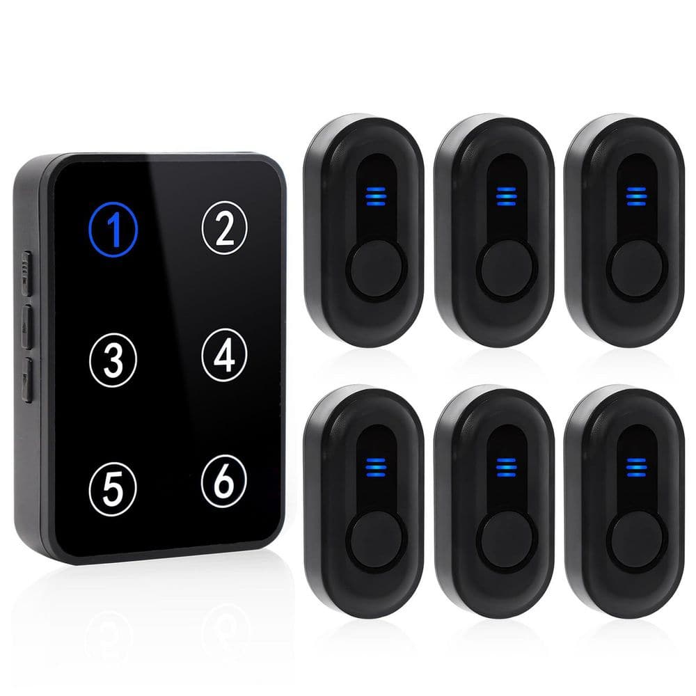 Wireless Caregiver Pager Call Button, Nurse Call System, 6 Waterproof Call Button & 1 Receiver, 500 ft. Range price history on PriceWatchPro