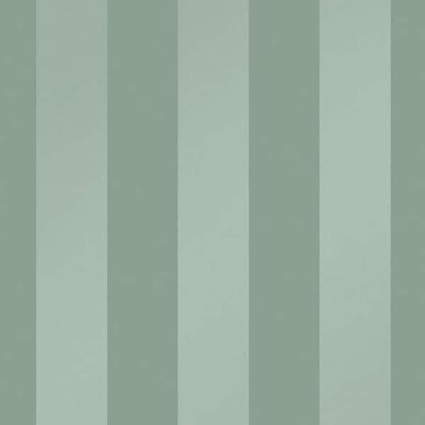Lille Pearlescent Stripe Jade Green Metallic Non Woven Removable Paste the  Wall Wallpaper