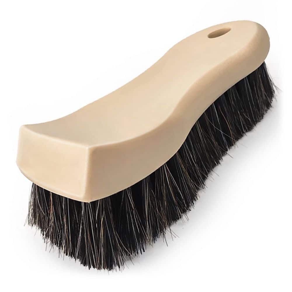 Long Bristle Horse Hair Cleaning Brush for Leather, Car Interiors, Upholstery, Furniture, Shoes and Carpets price history on PriceWatchPro