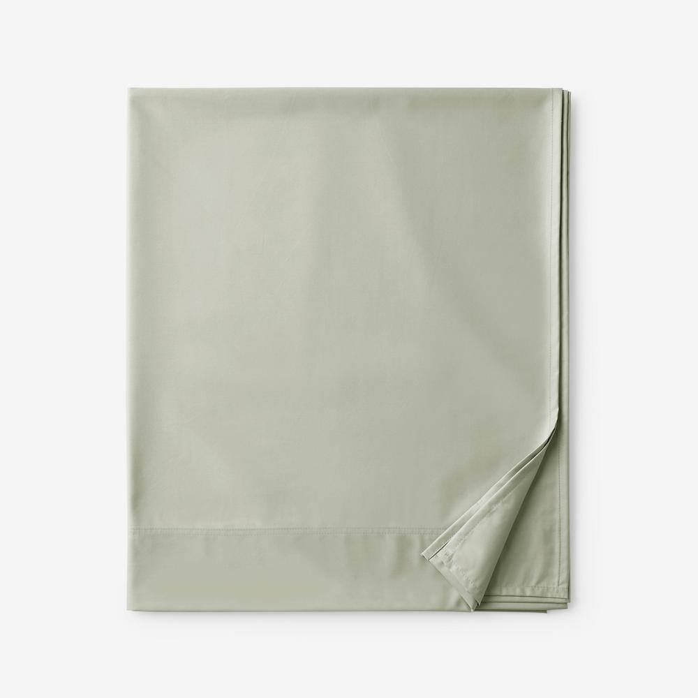 Company Cotton Wrinkle-Free Laurel Green Sateen Twin/Twin XL Flat Sheet price history on PriceWatchPro