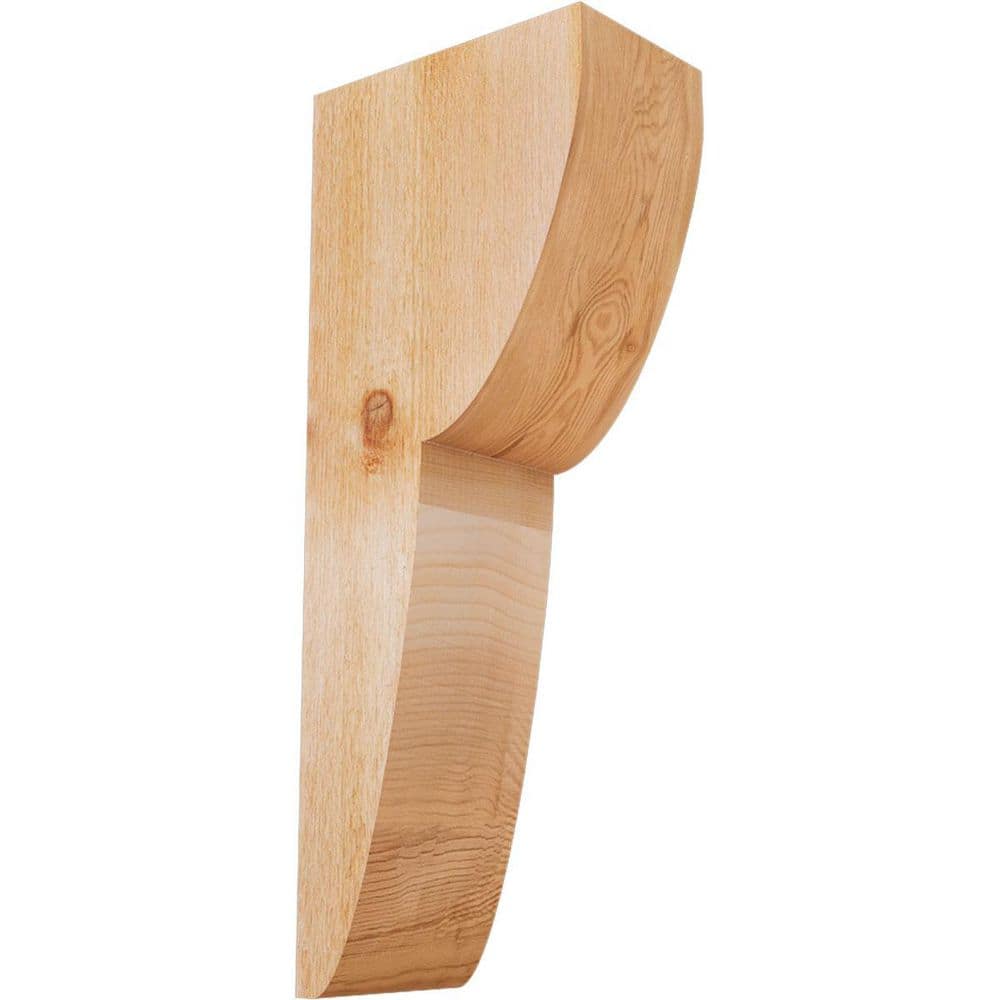6 in. x 10 in. x 26 in. Western Red Cedar Crestline Rough Sawn Corbel price history on PriceWatchPro