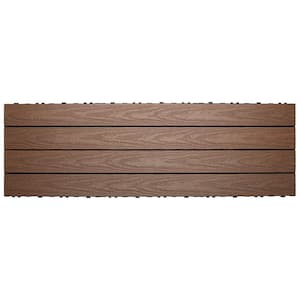 NewTechWood UltraShield Naturale 2 ft. x 1 ft. Quick Deck Outdoor