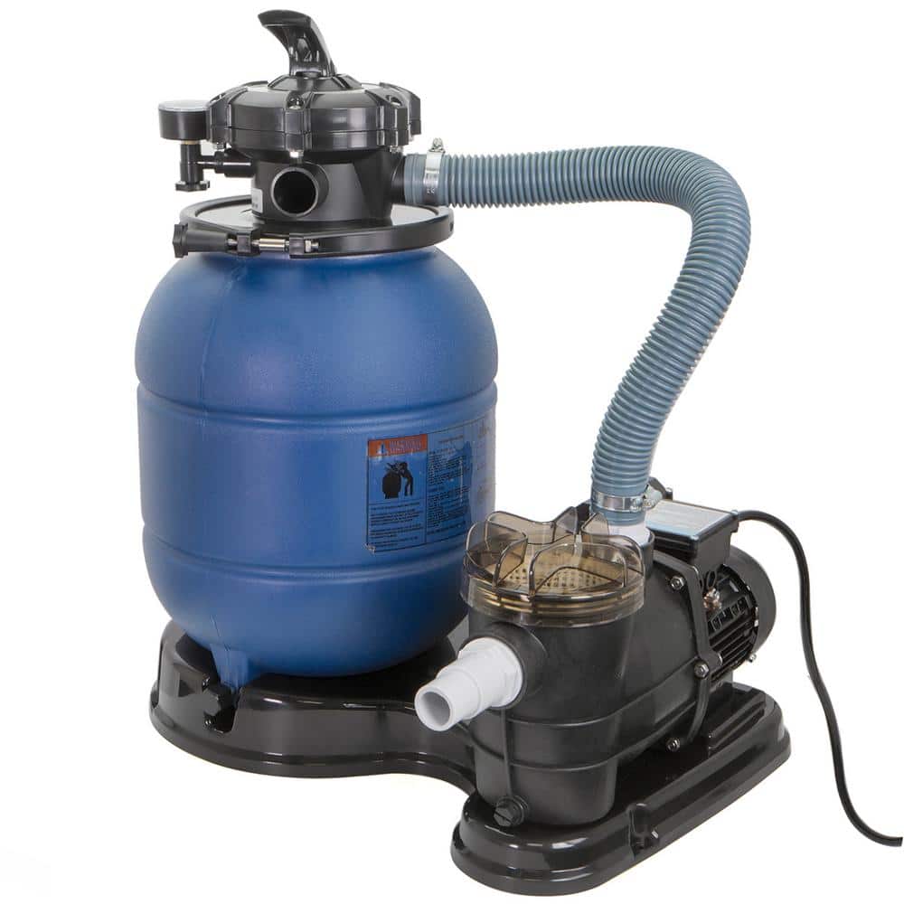XtremepowerUS Above Ground 3/4 HP Pools Sand Filter Pump 75132-TH