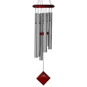 Encore Collection, Chimes of Pluto, 27 in. Silver Wind Chime