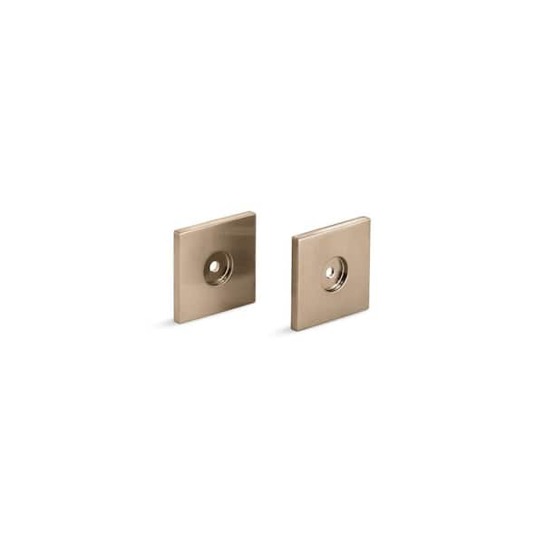 KOHLER Loure 0.5 in. Brass Slidebar Trim Kit in Vibrant Brushed Bronze