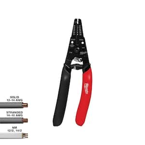 12-16 AWG NM Wire Stripper/Cutter with Comfort Grip