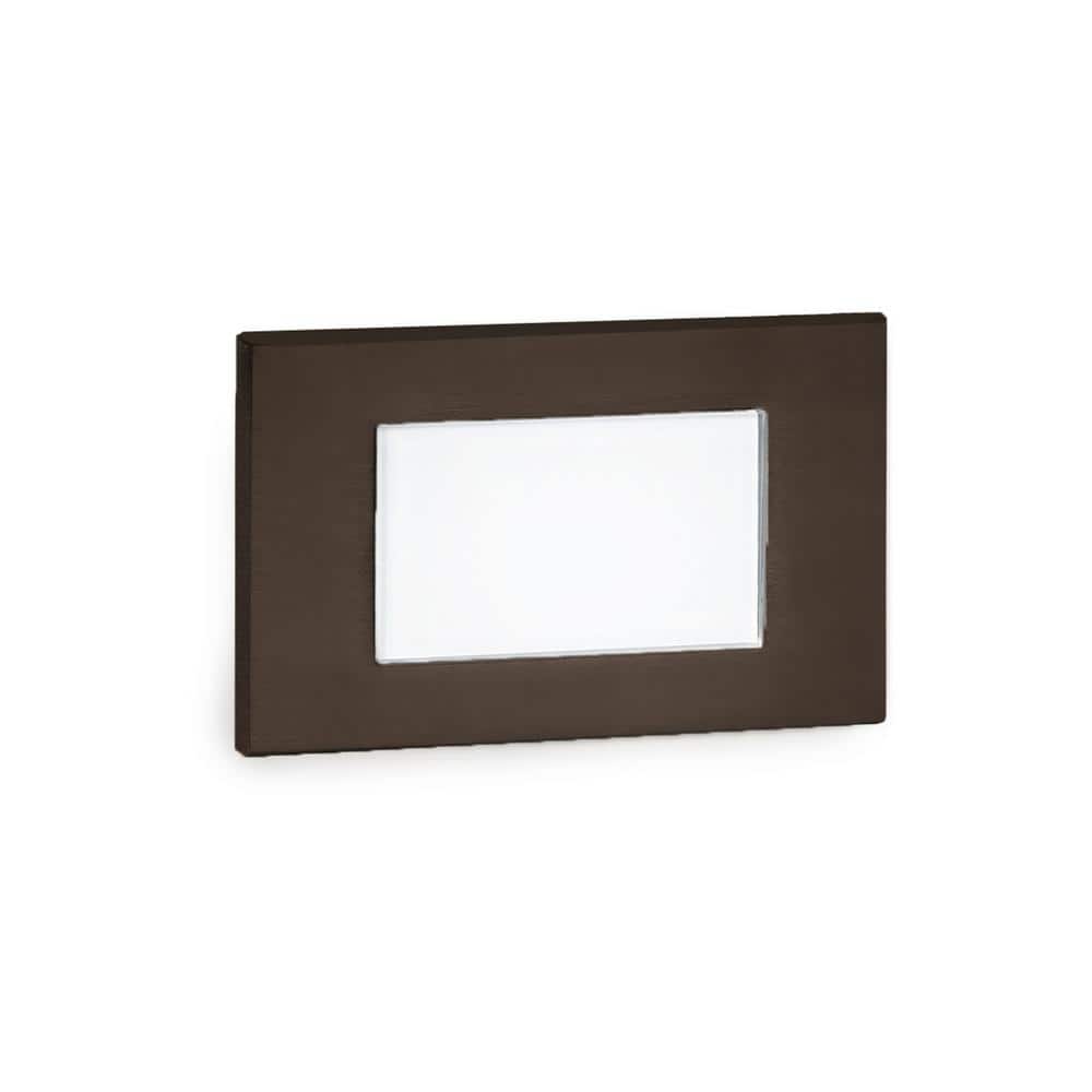 WAC Landscape LED Diffused Step & Wall Light in Bronze