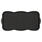 Mohawk Home Oversized Boot Tray, Black, 19.5 x 39.5 