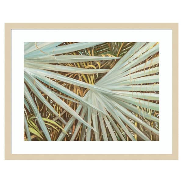 Amanti Art Suave Fronds by Suzanne Wilkins 1 Piece Framed Giclee Abstract Art Print 20 in. x 25 in.