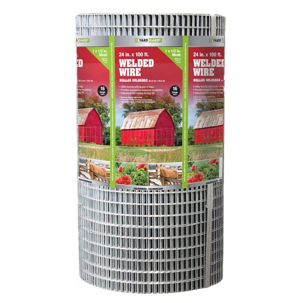 24 in. x 100 ft. 16-Gauge Galvanized Welded Wire with 1/2 in. x 1 in. Mesh price history on PriceWatchPro