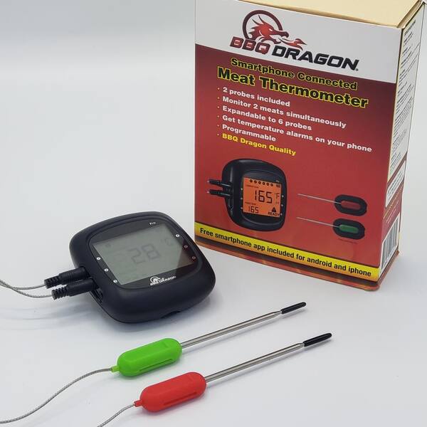 BBQ Dragon 2 Probe Wireless Meat Thermometer