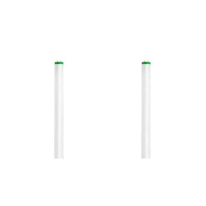 32-Watt 4 ft. Linear T8 Fluorescent Tube Light Bulb, Bright White (2-Pack)
