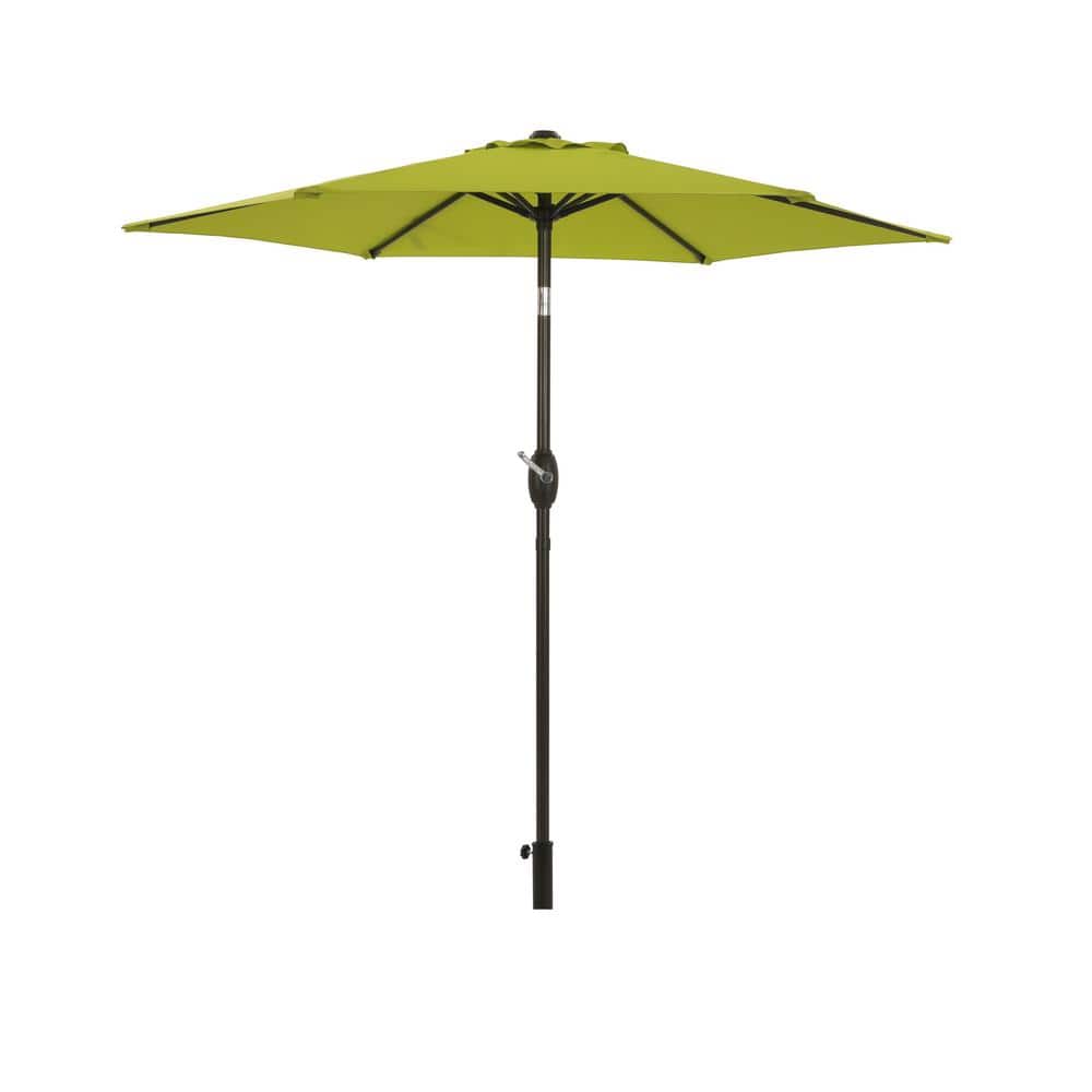 7.5 ft. Market Patio Umbrella in Lemon Green
