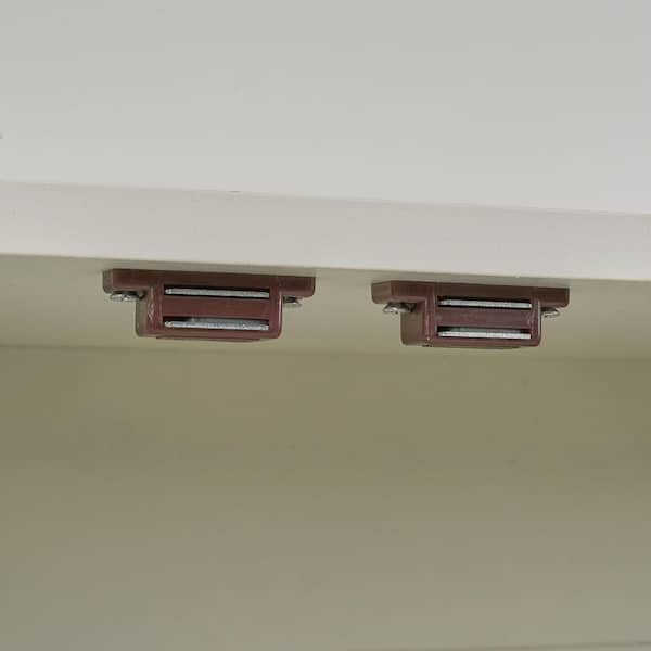 3-Tier Shoe Cabinet with Adjustable Shelves, White 42.12 in. Accent Cabinet with Side Hooks & Storage for Entryway