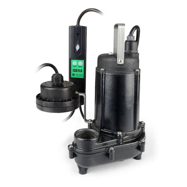 ECO FLO 1/3 HP WiFi Enabled Sump Pump System
