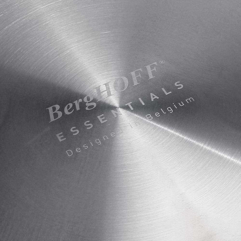 Professional 9.5" Stainless Steel Stockpot with Basket Insert, 8qt