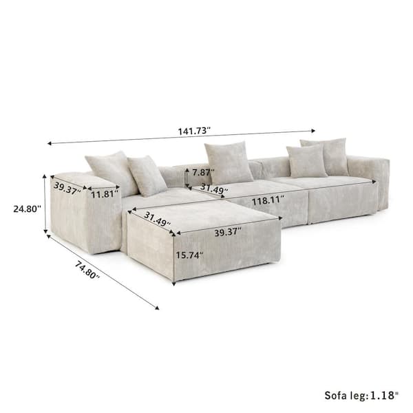 Dropship 34Lamb Fleece Fabric Sofa, Modern Single Sofa With