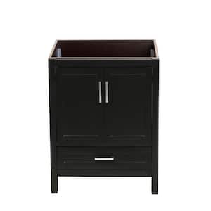 Salerno 25 in. W x 19 in. D Bath Vanity Cabinet Only in Espresso