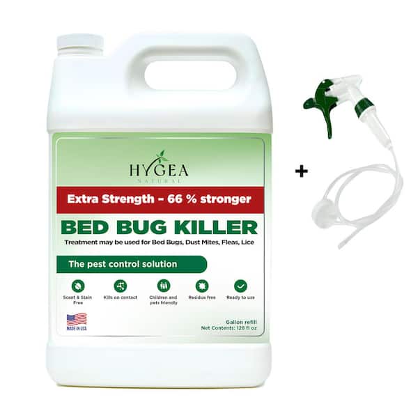 Extra Strength Bed Bug Killer Spray gallon 28 oz. Ready to Use, Non Toxic, Odorless, Stainless Family Safe Insect Killer