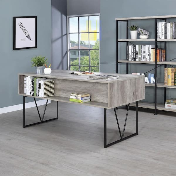 driftwood gray desk