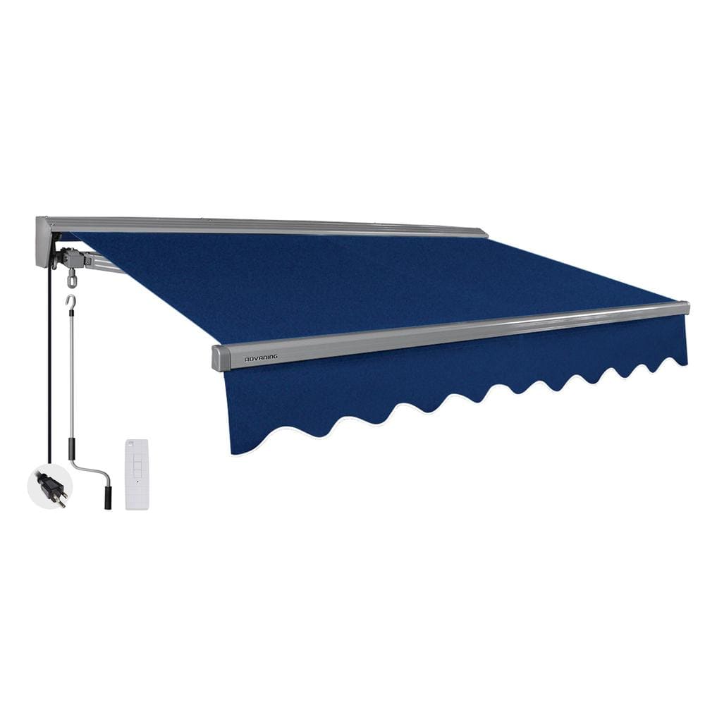 16 ft. Classic Series Semi-Cassette Electric w/Remote Retractable Patio Awn