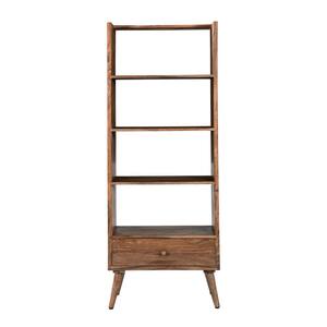 Coast to Coast Brownstone Nut Brown Bookcase