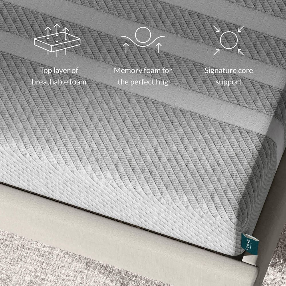 Leesa Original 10" Queen Memory Foam Mattress