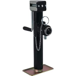 Travel Side Wind Jack with Swivel Mount 10 in. 5,000 lbs. Capacity