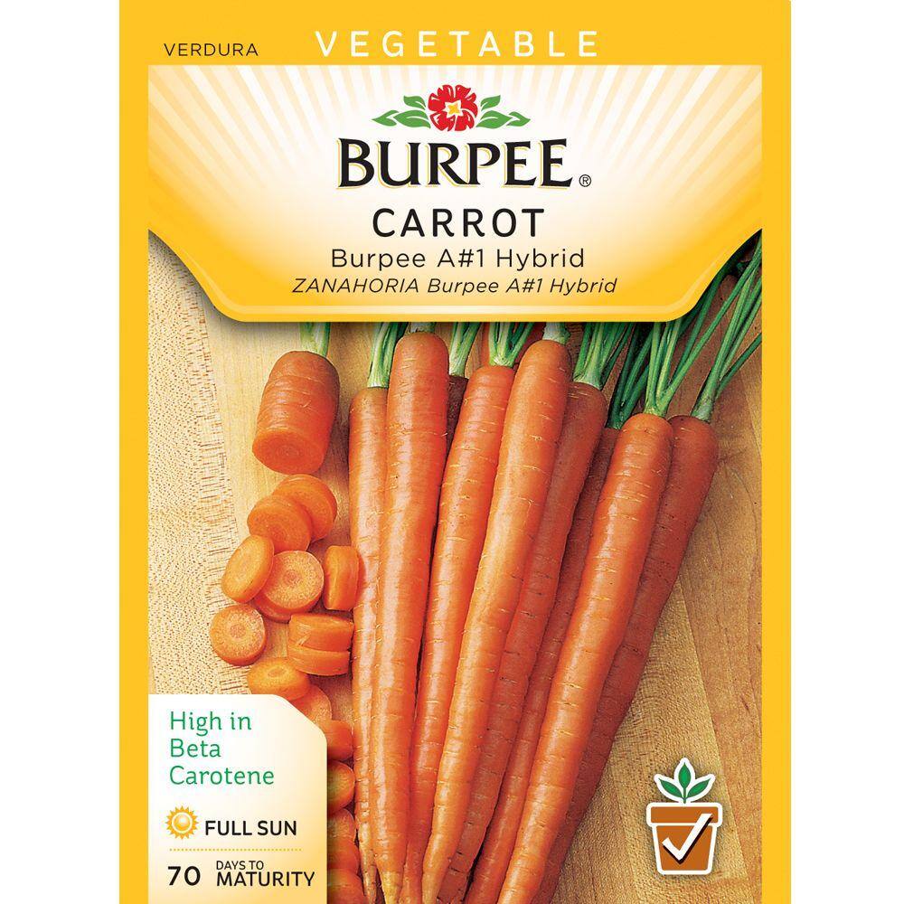 Burpee WP Carrot Burpee A#1 Hybrid Seed 53341 - The Home Depot
