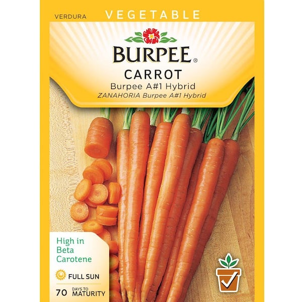 Burpee WP Carrot Burpee A#1 Hybrid Seed 53341 - The Home Depot