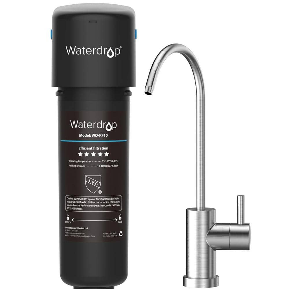 Lukvuzo Countertop Water Filter, NSF/ANSI 42 and 372 Certified, 5-Stage ...