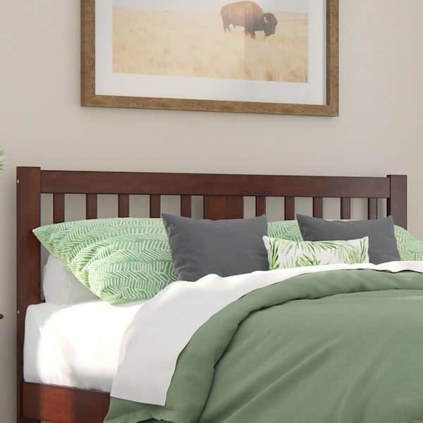 AFI Tahoe Walnut Queen Headboard with USB Turbo Charger