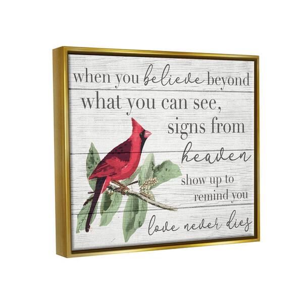 The Stupell Home Decor Collection Believe Love Never Die 