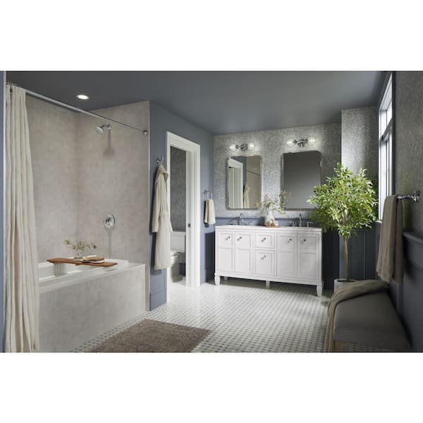 KOHLER Bellera 24 in. Wall Mounted Single Towel Bar in Polished Chrome