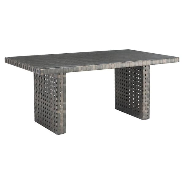 ZUO Pinery Beige Patio Dining Table