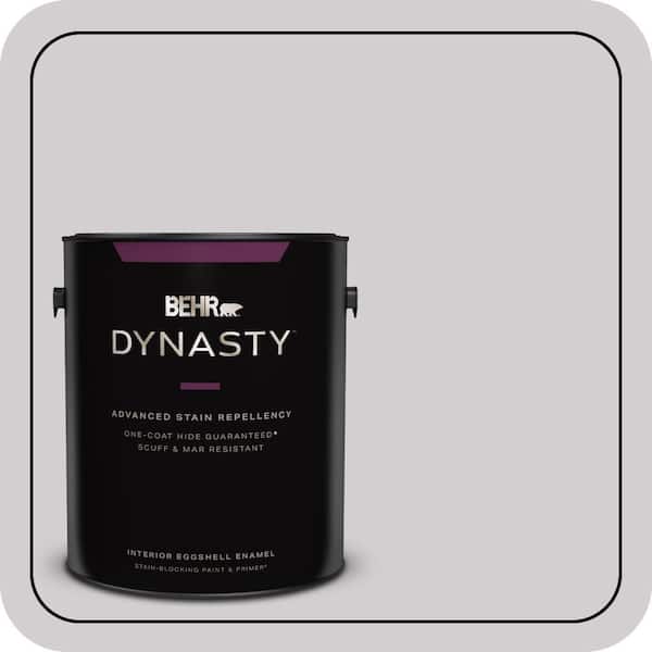 BEHR DYNASTY 1 gal. #N570-1 Opera Eggshell Enamel Interior Stain-Blocking Paint & Primer