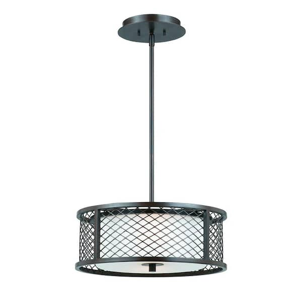 Lumenno International Kalidad 3-Light Bronze Pendant