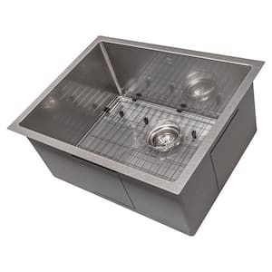ZLINE Meribel 23" Undermount Single Bowl Sink in DuraSnow Stainless Steel (SRS-23S)