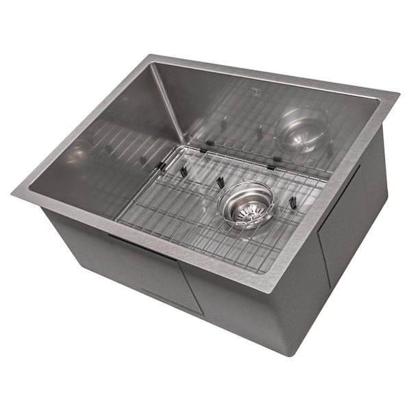 ZLINE Kitchen and Bath ZLINE Meribel 23" Undermount Single Bowl Sink in DuraSnow Stainless Steel (SRS-23S)