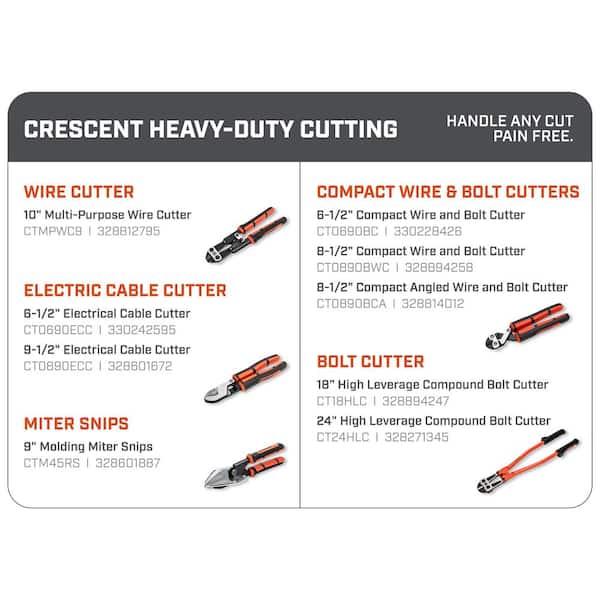 Crescent - 9 in. Multi-Purpose Wire Cutter