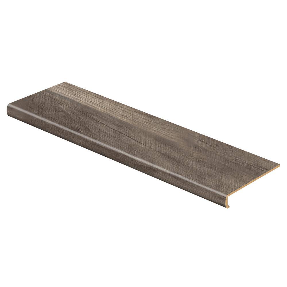 Cap A Tread Grey Oak 47 in. L x 121/8 in. D x 23/16 in. H Laminate to