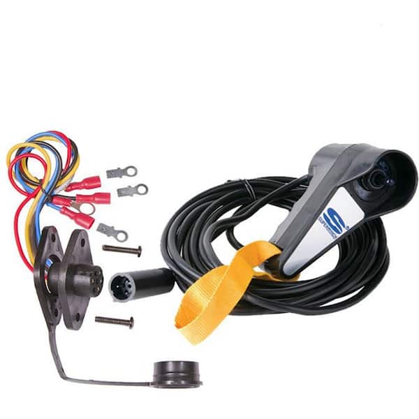 Husky 15 ft. Hand-Held Remote and Socket for GP-Series, EP-Series, Series, S6000/9000 and X6/9 Winches