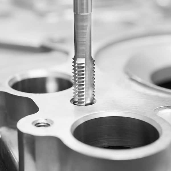 Tap and Die Set, Bearing Steel Taps and Dies, Essential Threading Tool Include Metric Size M2 to M18 (110-Pieces)