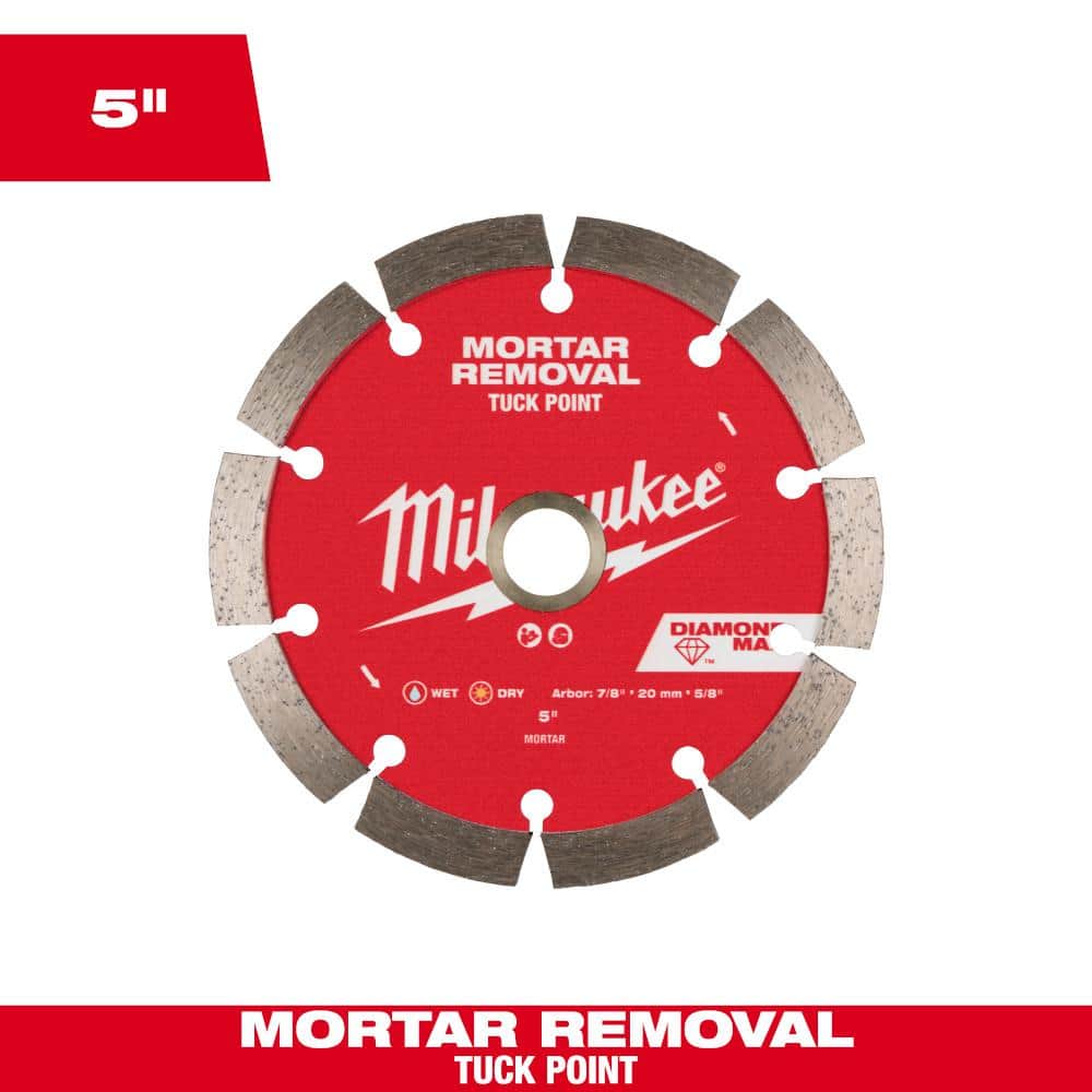 5 in. DIAMOND MAX Tuck Point Diamond Blade price history on PriceWatchPro