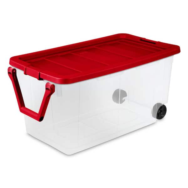 160 Qt. Wheeled Storage Box