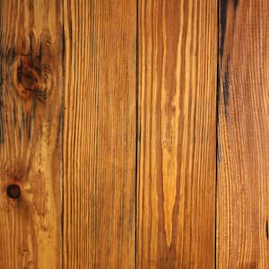 Honey Dew Pine 3/4 in. T x 5-1/8 in. W Hand Scraped Solid Hardwood Flooring (23.3 sq.ft./ case)