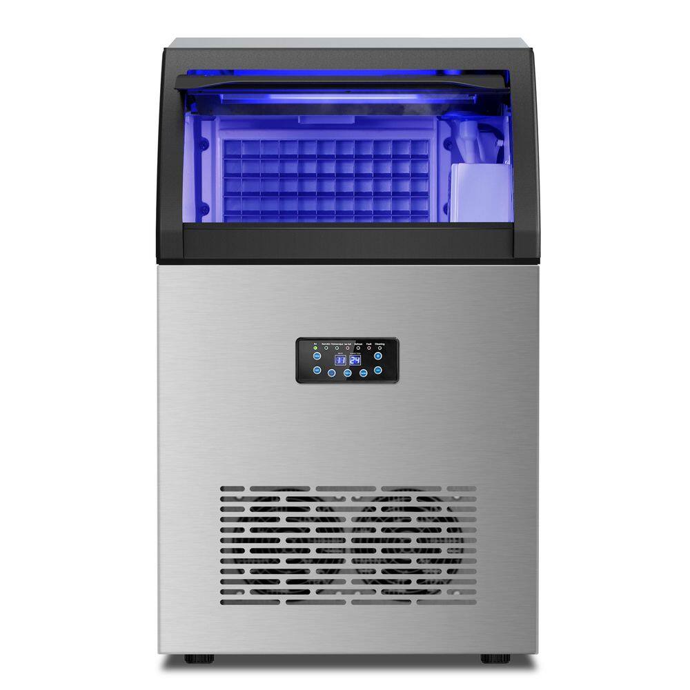 13.78 in. Freestanding Commercial Full Size Cubes Ice Maker 100 lb. /24 H Stainless Steel price history on PriceWatchPro