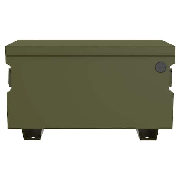 Husky 48 in. W x 24 in. D x 27.6 in. H Matte Army Green Steel