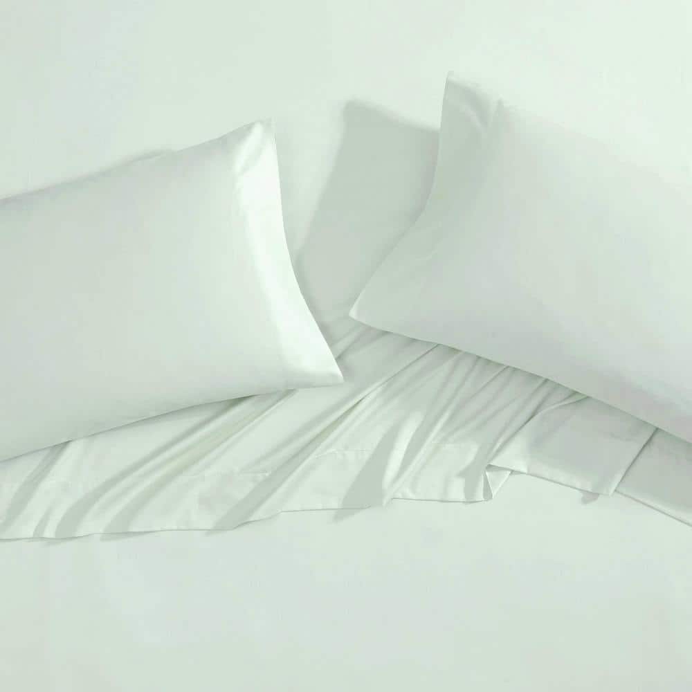 Mint Green Cotton Polyester Queen Deep Pocket Sheet Set